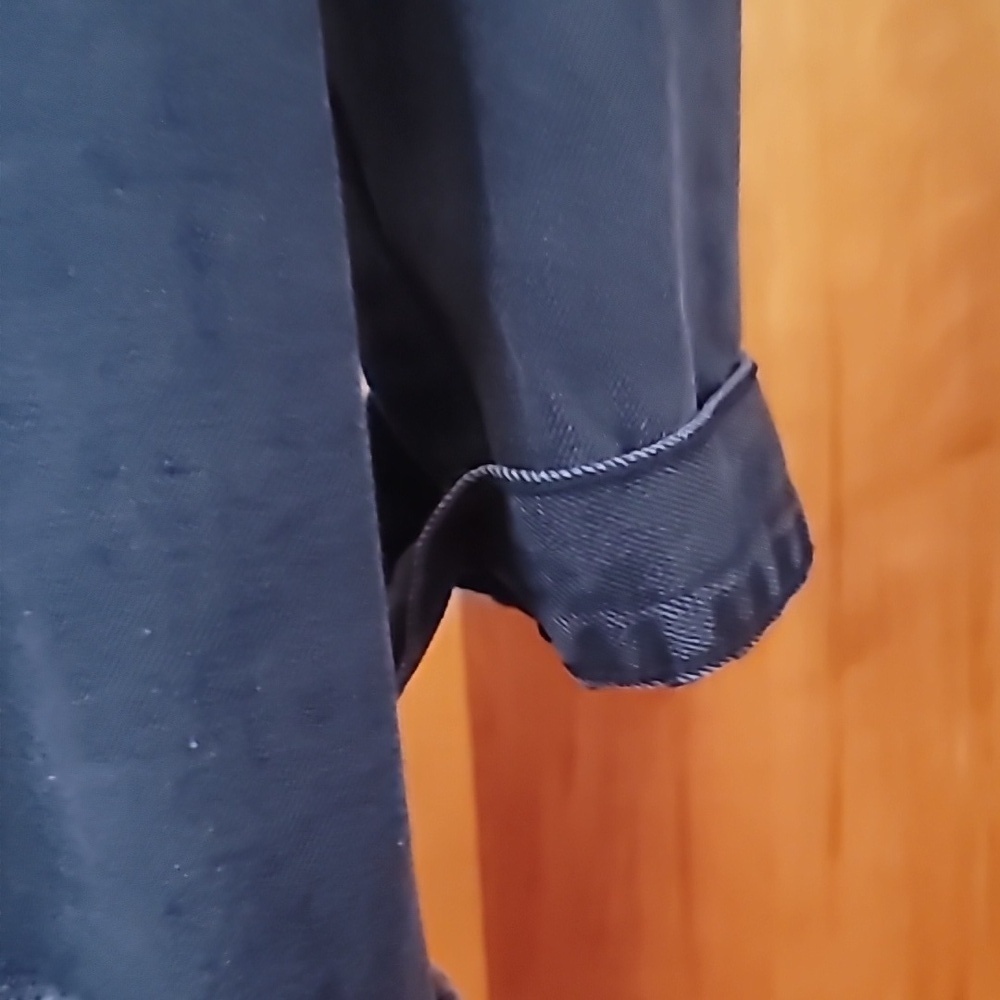 Destressed Jean Shacket - Picture 6 of 10